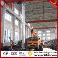 20m polygonal steel road street high mast lighting pole